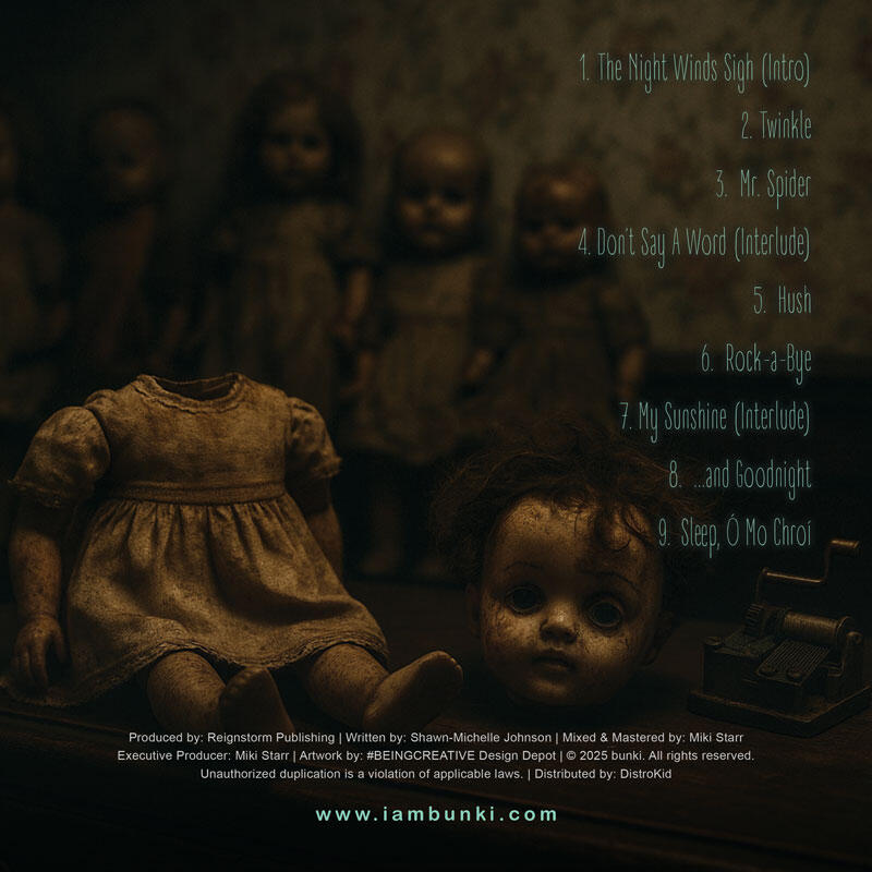 Dark Lullabies Back Cover